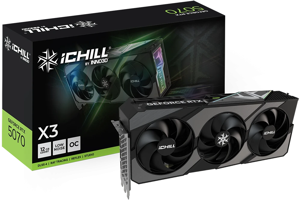 INNO3D GeForce RTX 5070 iCHILL X3